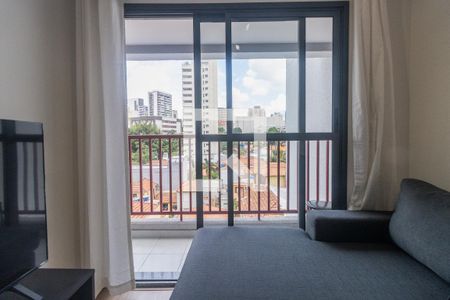 Sala de apartamento à venda com 1 quarto, 34m² em Vila Mariana, São Paulo