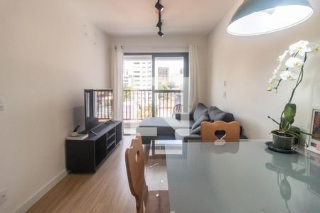 Sala de apartamento à venda com 1 quarto, 34m² em Vila Mariana, São Paulo