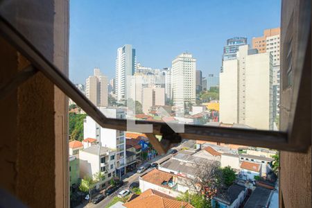 Vista da Sala de apartamento à venda com 2 quartos, 55m² em Bela Vista, São Paulo