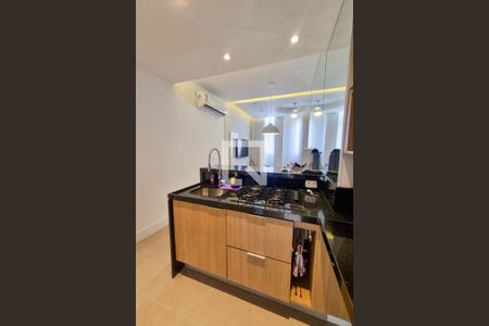 Cozinha de kitnet/studio à venda com 1 quarto, 30m² em Leblon, Rio de Janeiro