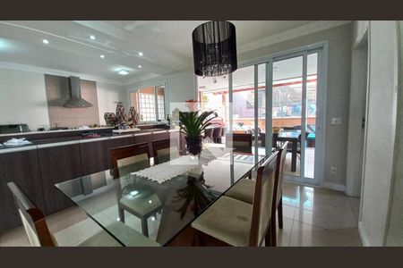 Sala de Jantar de casa de condomínio à venda com 3 quartos, 298m² em Swiss Park, Campinas