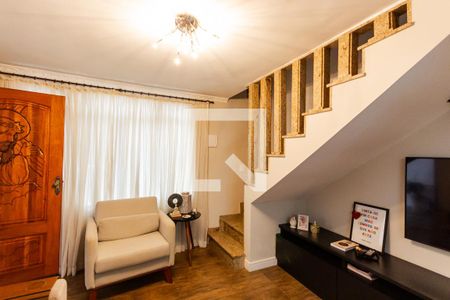 Sala de casa à venda com 3 quartos, 243m² em Vila Camilópolis, Santo André