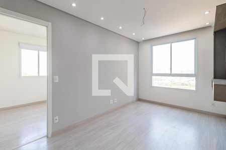 Sala de apartamento para alugar com 1 quarto, 42m² em Jardim Tupanci, Barueri