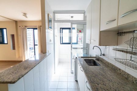 Cozinha de apartamento à venda com 1 quarto, 49m² em Vila Monte Alegre, São Paulo