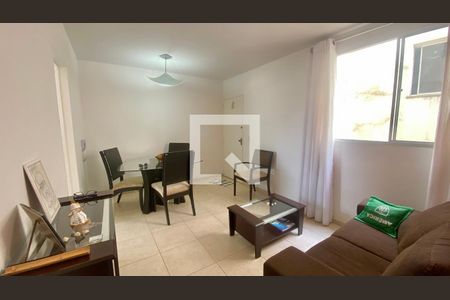 Sala de apartamento para alugar com 3 quartos, 55m² em Buritis, Belo Horizonte