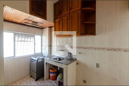 Cozinha de apartamento à venda com 1 quarto, 30m² em Centro, Niterói