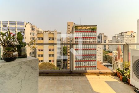 Varanda de apartamento à venda com 4 quartos, 323m² em Higienópolis, São Paulo