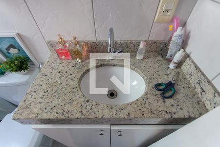 Banheiro da Suíte de apartamento à venda com 3 quartos, 65m² em Jardim Atlântico, Belo Horizonte