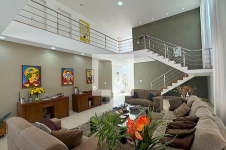 Sala de casa de condomínio à venda com 4 quartos, 356m² em Alphaville, Santana de Parnaíba