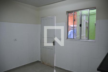 Cozinha de casa para alugar com 1 quarto, 50m² em Nova Gerti, São Caetano do Sul