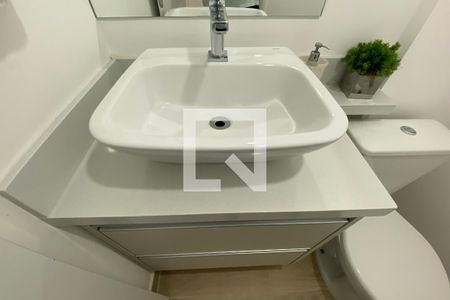 Lavabo de apartamento à venda com 2 quartos, 55m² em Vila Lusitânia, São Bernardo do Campo