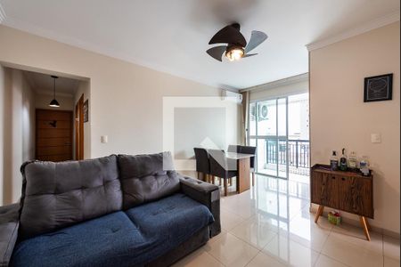 Sala de apartamento para alugar com 2 quartos, 88m² em Macuco, Santos