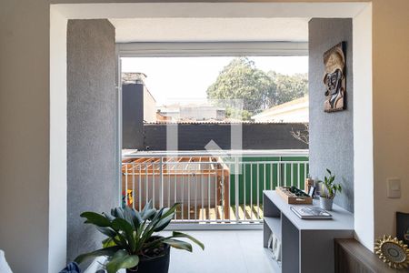 Varanda da Sala de apartamento à venda com 2 quartos, 55m² em Vila Dom Pedro I, São Paulo