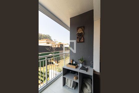 Varanda da Sala de apartamento à venda com 2 quartos, 55m² em Vila Dom Pedro I, São Paulo