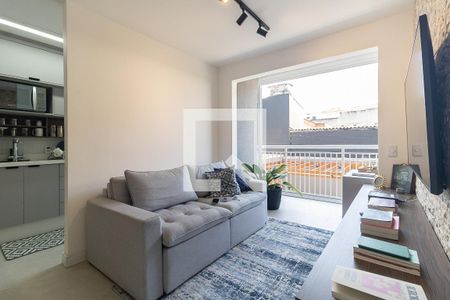 Sala de apartamento à venda com 2 quartos, 55m² em Vila Dom Pedro I, São Paulo