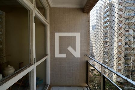 Varanda de apartamento para alugar com 4 quartos, 150m² em Barra Funda, Guarujá