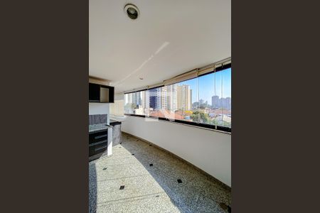 Varanda da Sala de apartamento para alugar com 3 quartos, 149m² em Vila Bertioga, São Paulo