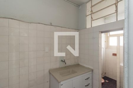 Cozinha de kitnet/studio para alugar com 1 quarto, 29m² em Centro, São Paulo