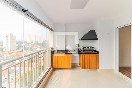 Varanda de apartamento à venda com 3 quartos, 84m² em Jardim Caravelas, São Paulo