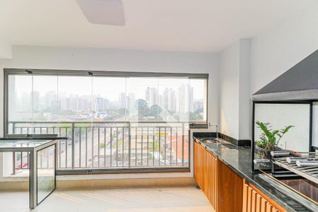 Varanda de apartamento à venda com 3 quartos, 84m² em Jardim Caravelas, São Paulo