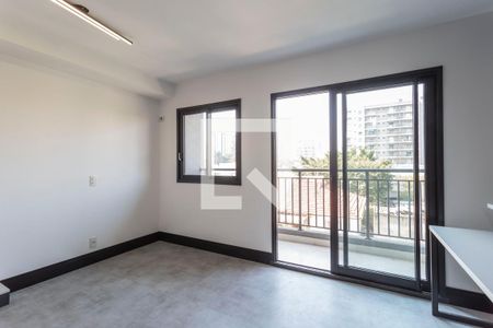 Sala/Quarto de kitnet/studio para alugar com 1 quarto, 27m² em Indianópolis, São Paulo