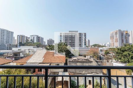 Vista de kitnet/studio para alugar com 1 quarto, 27m² em Indianópolis, São Paulo