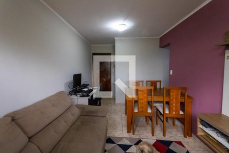 Sala  de apartamento à venda com 2 quartos, 55m² em Sítio Pinheirinho, São Paulo