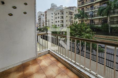 varanda  de apartamento para alugar com 1 quarto, 71m² em Loteamento Joao Batista Juliao, Guarujá