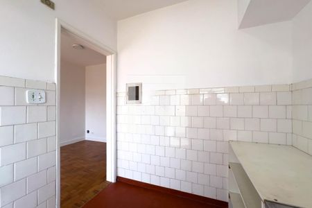 Cozinha e área de serviço de kitnet/studio à venda com 1 quarto, 34m² em Liberdade, São Paulo