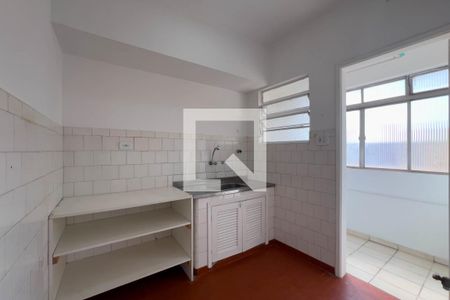 Cozinha e área de serviço de kitnet/studio à venda com 1 quarto, 34m² em Liberdade, São Paulo