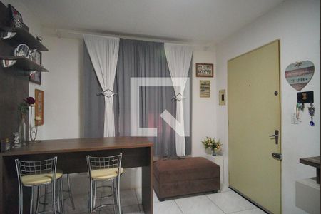 Sala de apartamento para alugar com 1 quarto, 39m² em Canudos, Novo Hamburgo