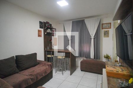 Sala de apartamento para alugar com 1 quarto, 39m² em Canudos, Novo Hamburgo