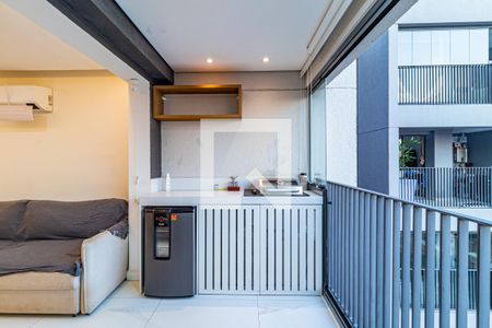 Varanda de apartamento à venda com 2 quartos, 60m² em Ferreira, São Paulo