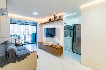 Sala de apartamento para alugar com 2 quartos, 60m² em Ferreira, São Paulo