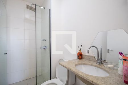 Banheiro da Suíte de apartamento à venda com 1 quarto, 34m² em Presidente Altino, Osasco