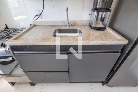 Cozinha e Área de Serviço de apartamento à venda com 1 quarto, 34m² em Presidente Altino, Osasco