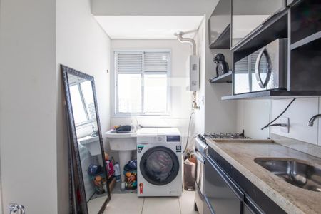 Cozinha e Área de Serviço de apartamento à venda com 1 quarto, 34m² em Presidente Altino, Osasco