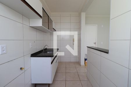 Cozinha de apartamento para alugar com 2 quartos, 47m² em Residencial Jequitibá, Ribeirão Preto