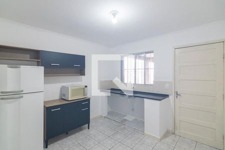 Cozinha de casa para alugar com 1 quarto, 65m² em Vila Palmares, Santo André