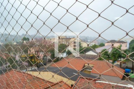 Vista da sala  de apartamento para alugar com 2 quartos, 59m² em Medianeira, Porto Alegre