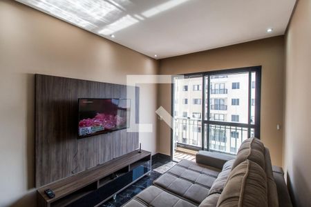 Sala de TV de apartamento para alugar com 2 quartos, 59m² em Jardim Belval, Barueri