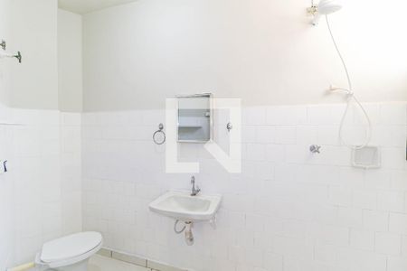 Banheiro de apartamento à venda com 1 quarto, 48m² em Santo Amaro, São Paulo