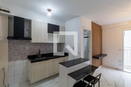 Studio - Cozinha de apartamento para alugar com 1 quarto, 24m² em Vila Ré, São Paulo