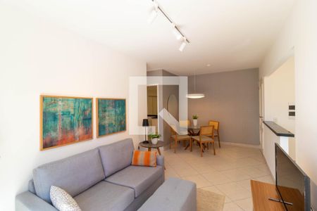 Salas de apartamento para alugar com 1 quarto, 43m² em Cambuí, Campinas