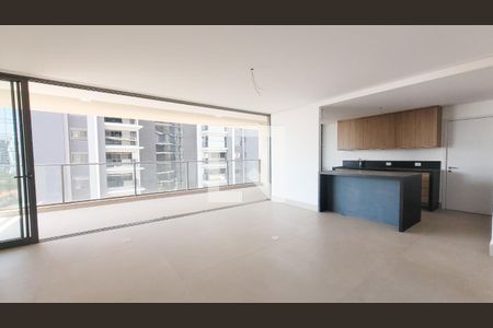 Sala de apartamento para alugar com 3 quartos, 169m² em Nova Campinas, Campinas