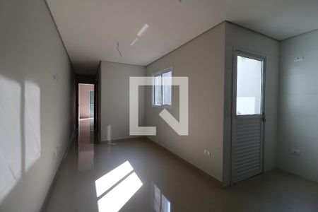 Sala de apartamento à venda com 2 quartos, 46m² em Vila Cecilia Maria, Santo André