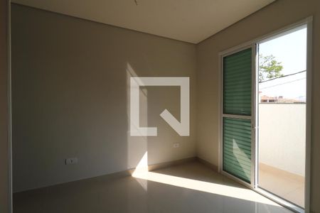 Suíte de apartamento à venda com 2 quartos, 46m² em Vila Cecilia Maria, Santo André