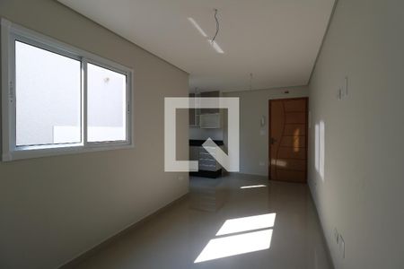 Sala de apartamento à venda com 2 quartos, 46m² em Vila Cecilia Maria, Santo André