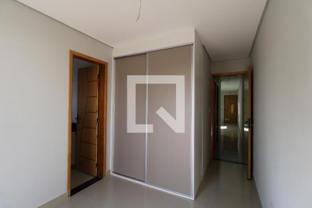 Suíte de apartamento à venda com 2 quartos, 46m² em Vila Cecilia Maria, Santo André