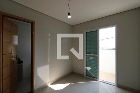 Suíte de apartamento à venda com 2 quartos, 46m² em Vila Cecilia Maria, Santo André